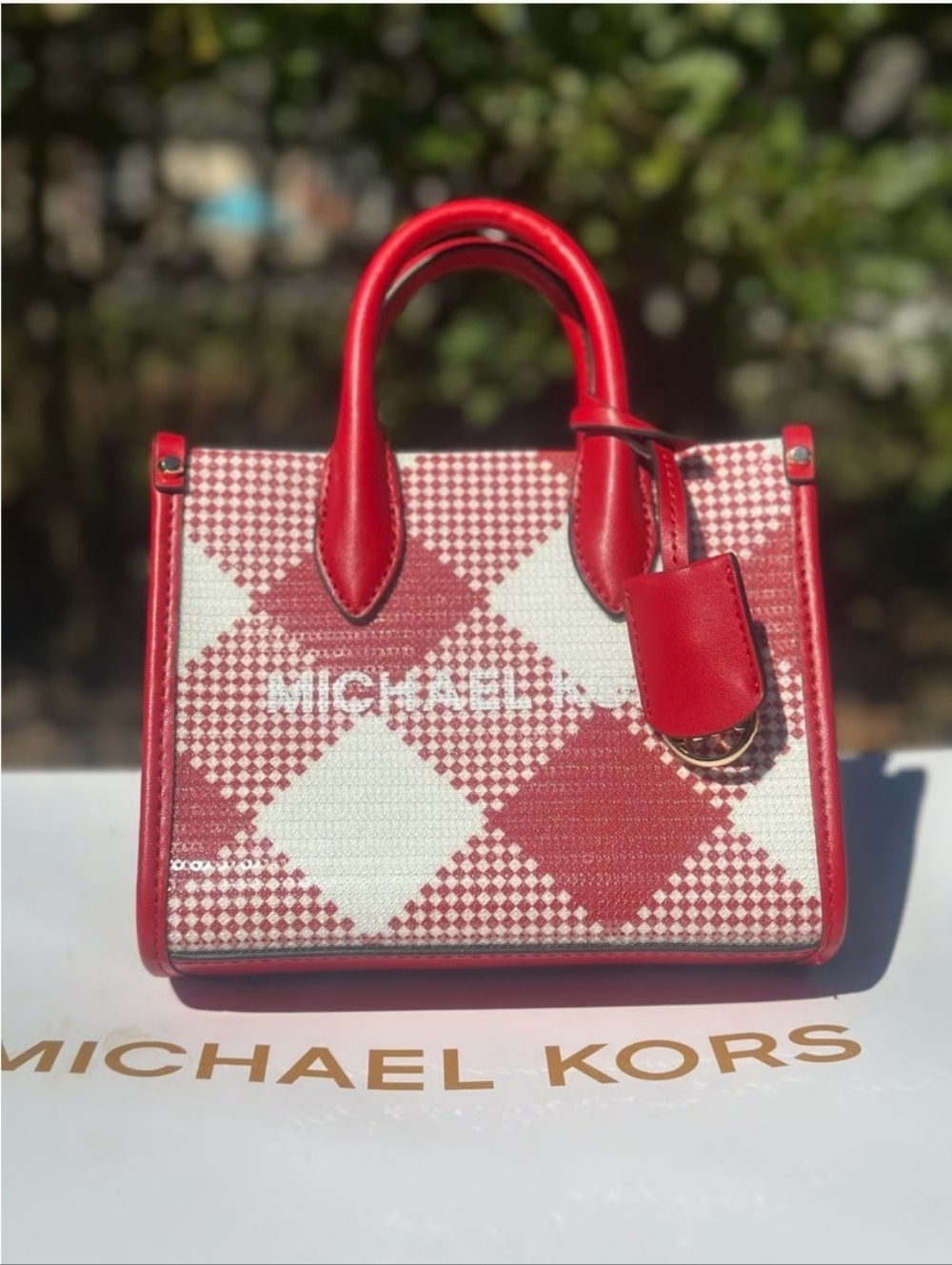 New Michael Kors Mirella Extra Small Shopper Crossbody $498